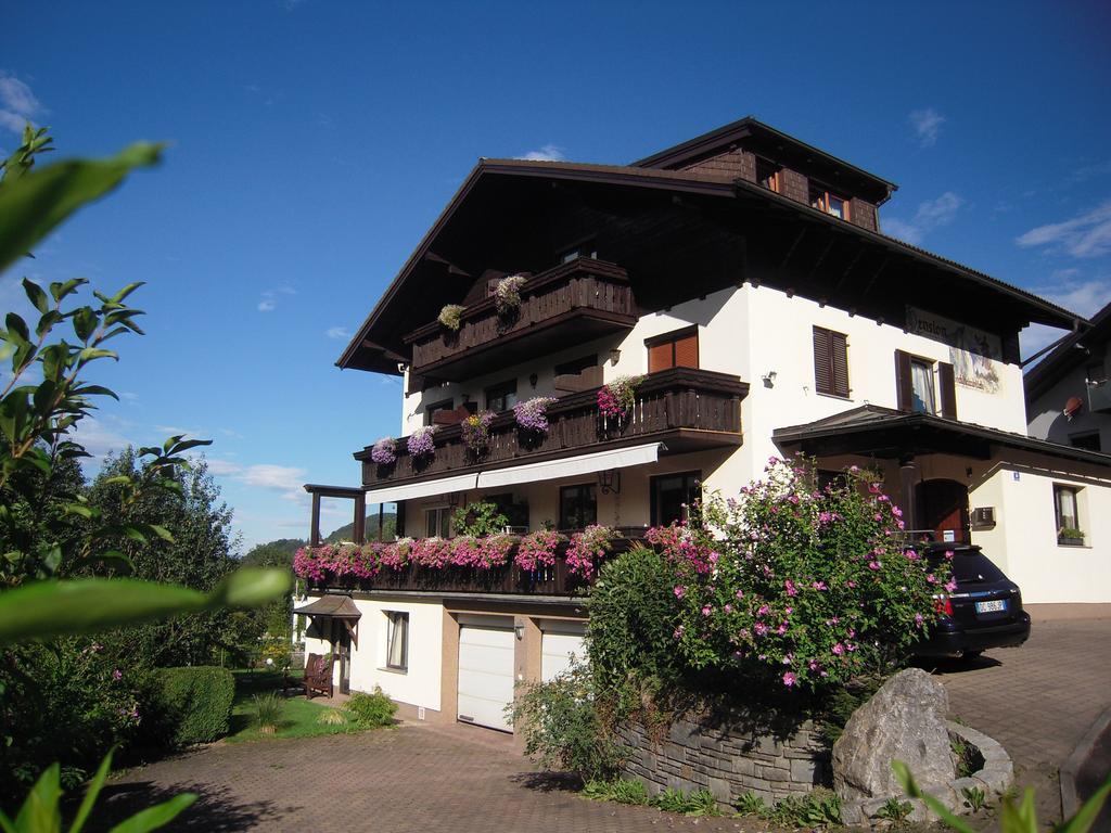 Pension Nocksteinblick Guggenthal Buitenkant foto