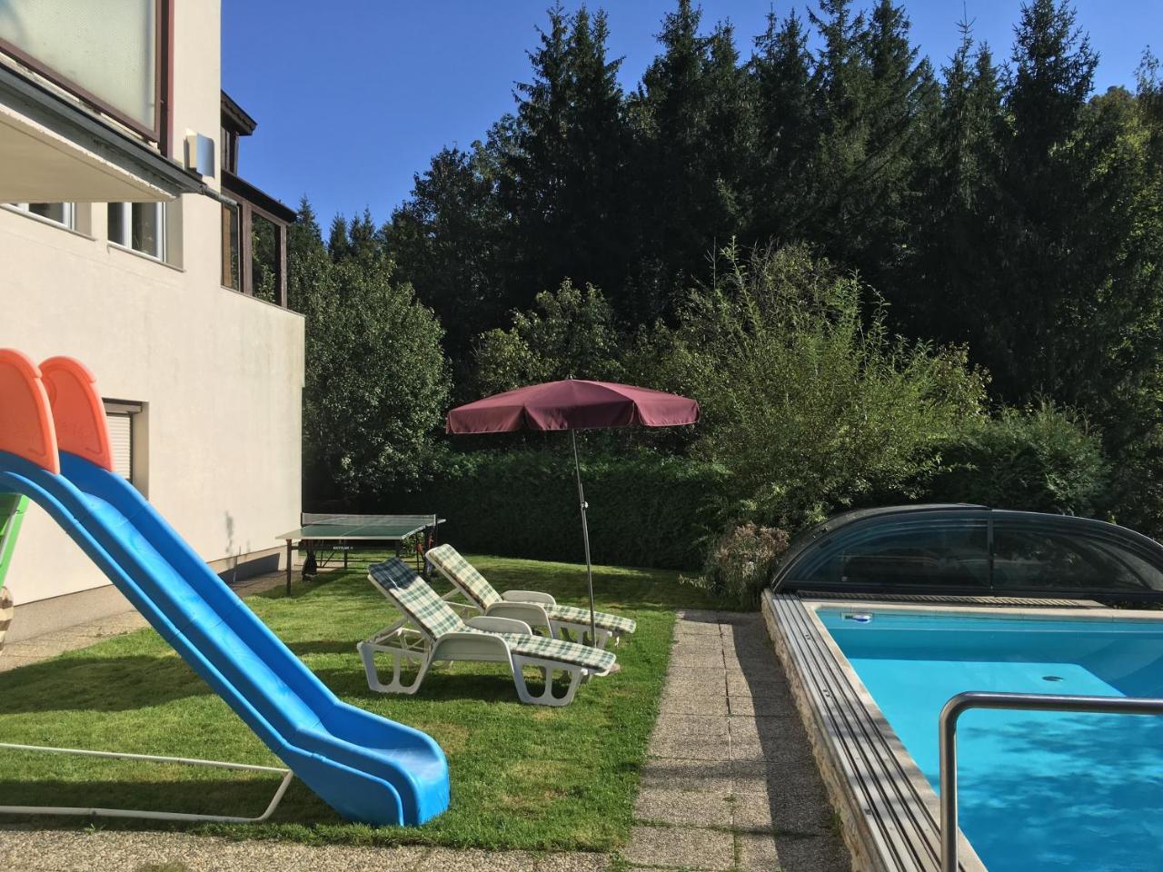 Pension Nocksteinblick Guggenthal Buitenkant foto